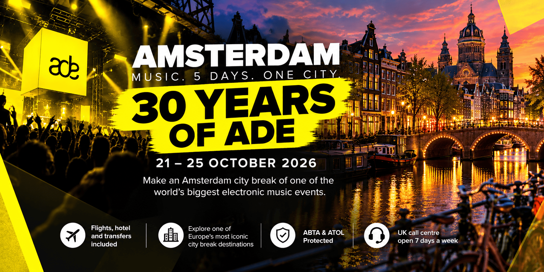 Amsterdam Dance Event 2026: Make a City Break of ADE 