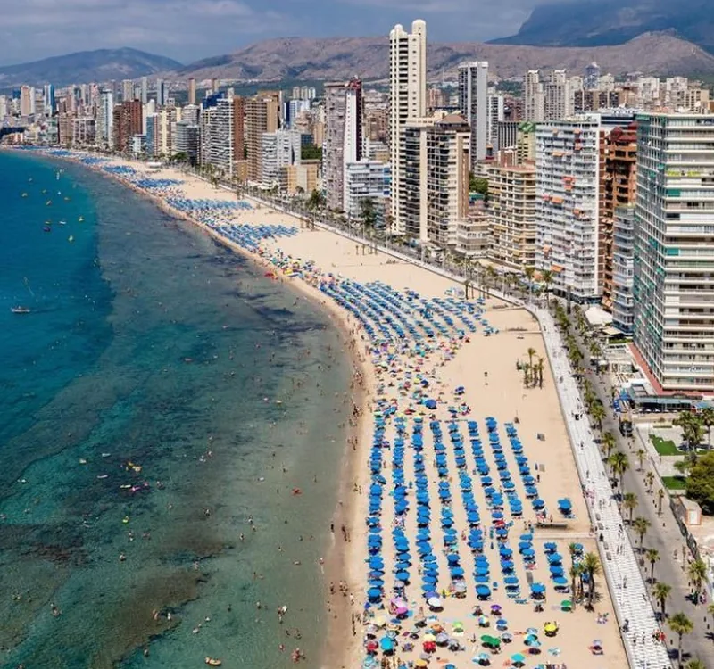 Benidorm holidays in Spain